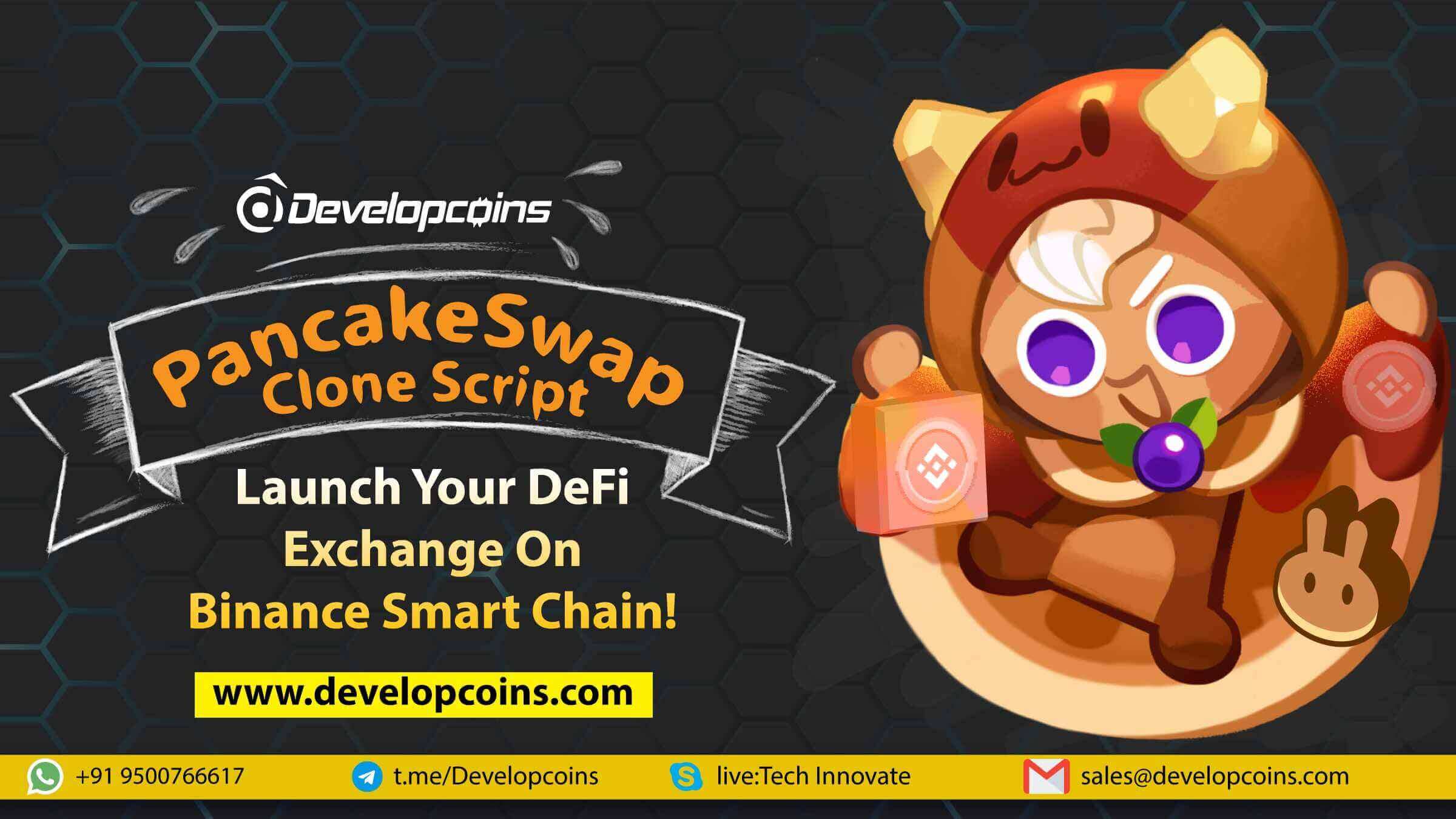 Launch Your Own Decentralized Exchange Like PancakeSwap On Binance Smart Chain