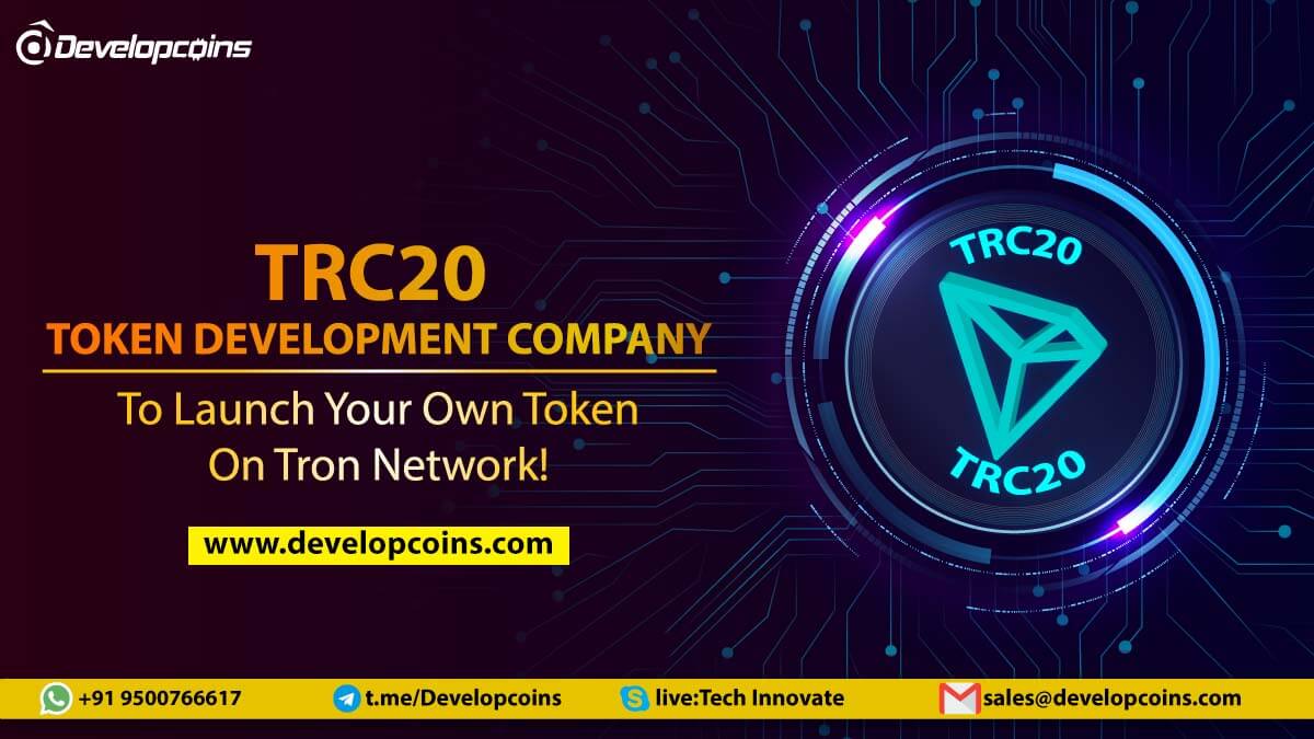 Create TRC20 Token With The Best TRON Token Development Company