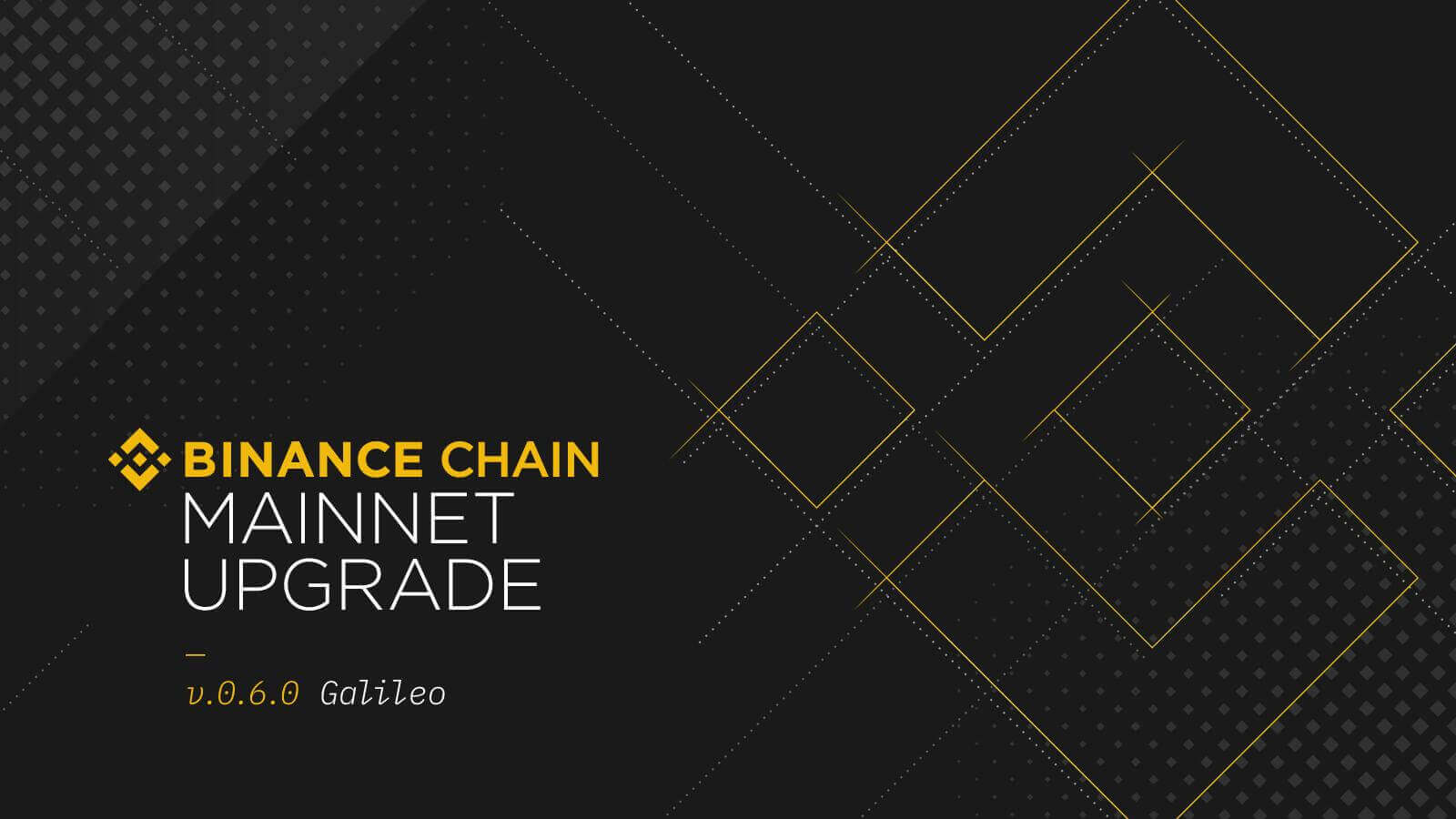 Binance Chain Releases Latest Version of Its Mainnet, Galileo
