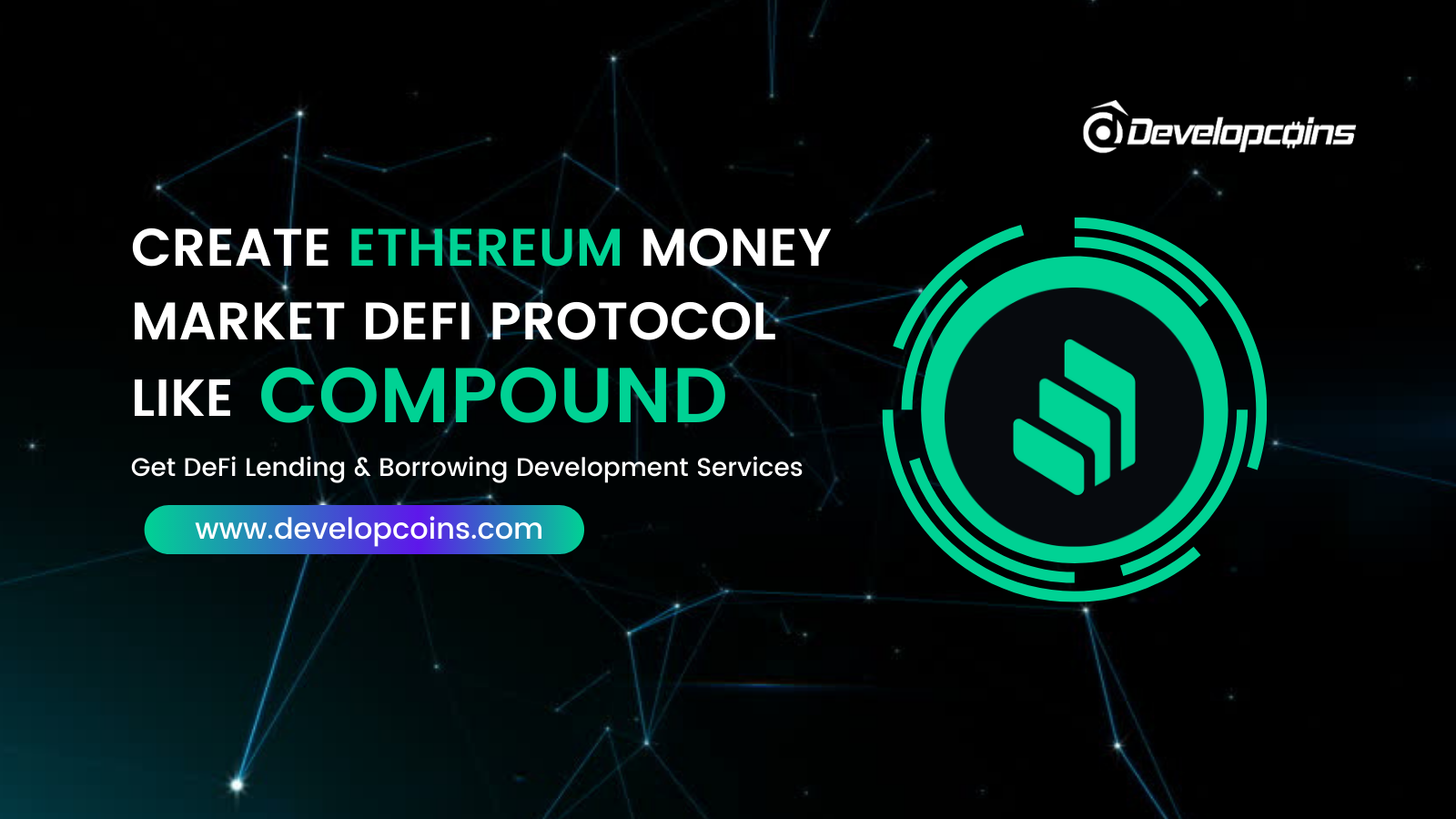 Create Ethereum Money Market DeFi Protocol like Compound