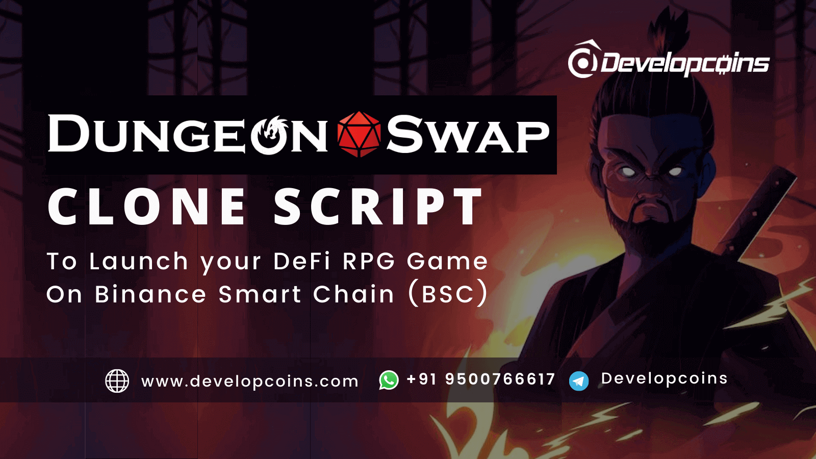 DungeonSwap Clone Script | DeFi RPG Game Clone Development Company