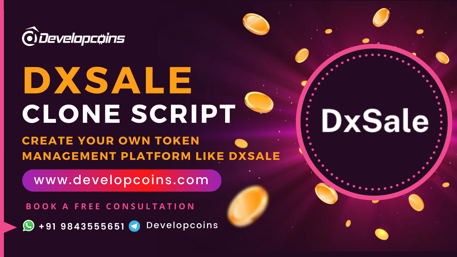 DxSale Clone Script To Create Token Sale Platform Like DxSale