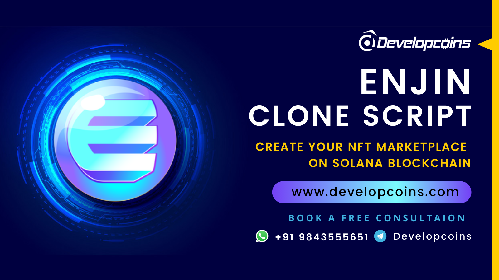 Enjin Clone script To Create NFT marketplace like Enjin