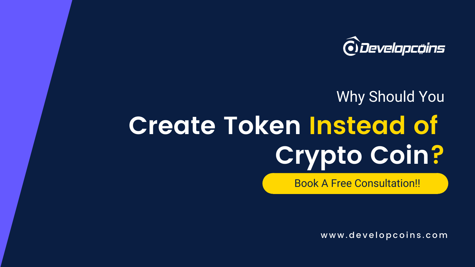 Why Need To Create Crypto Token instead of Coin?